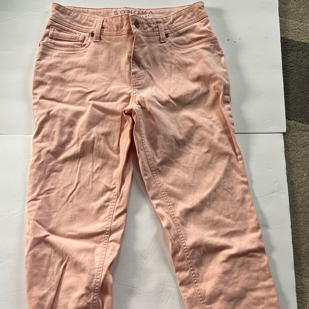 Pink jeans